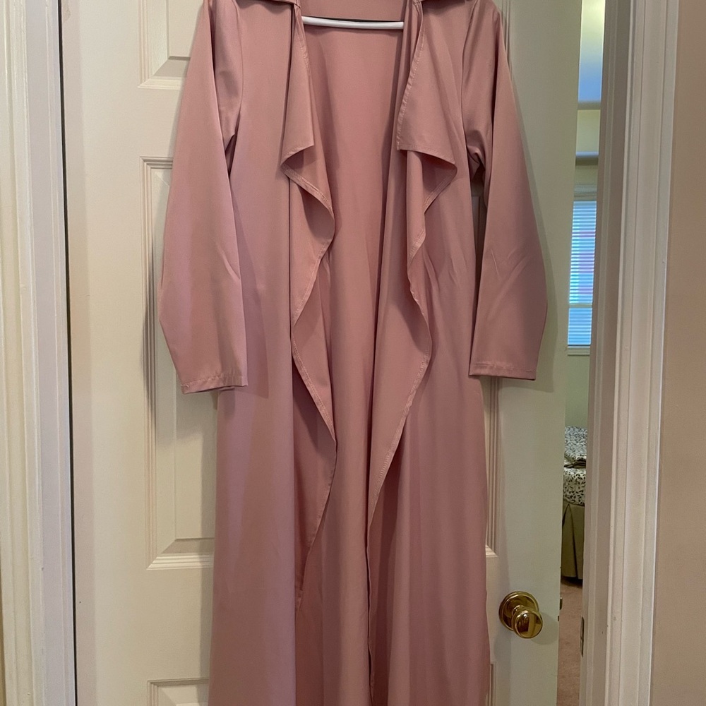 Elegant Pink Duster